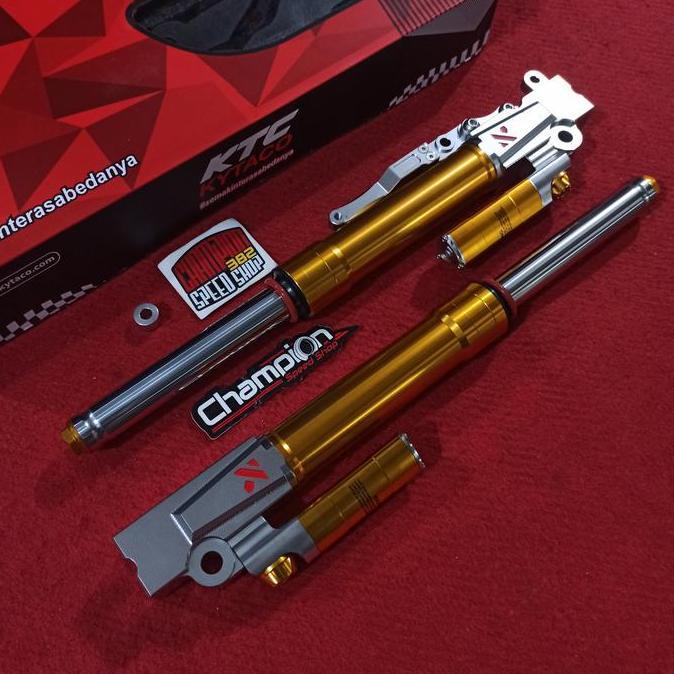 Shock Shockbreaker Depan KTC Kytaco Gold Scoopy Beat FI ESP Karbu