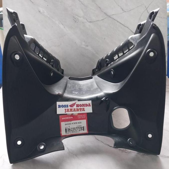 SPAREPART BLADE 110 : 64320-KWB-920 COVER BODY TENGAH HITAM HONDA BLADE 110 ORI AHM