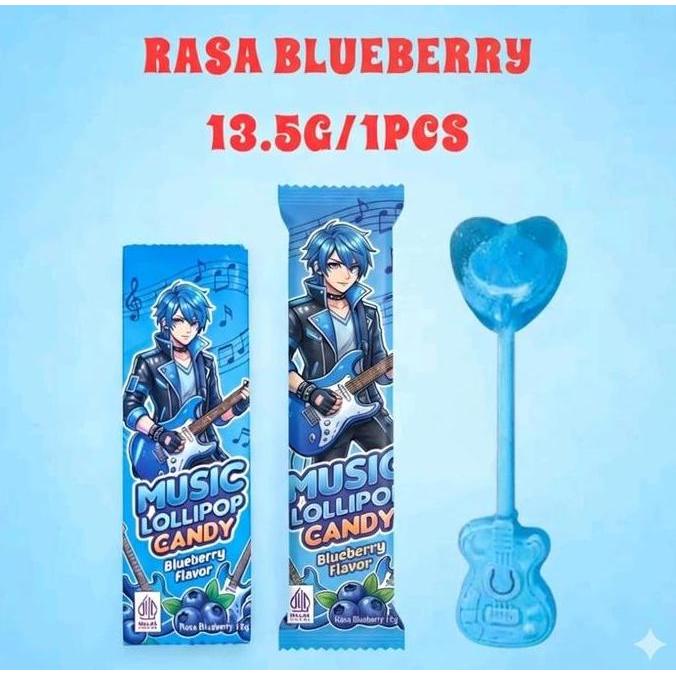 [HALAL] [PROMO]  Permen Lollipop Musik Bone Conduction 15g Viral TikTok - 100% HALAL Indonesia & BPO