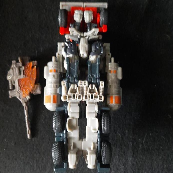 TRANSFORMERS Dark of The Moon Voyager Class Series Fireburst Optimus Prime by Hasbro murah