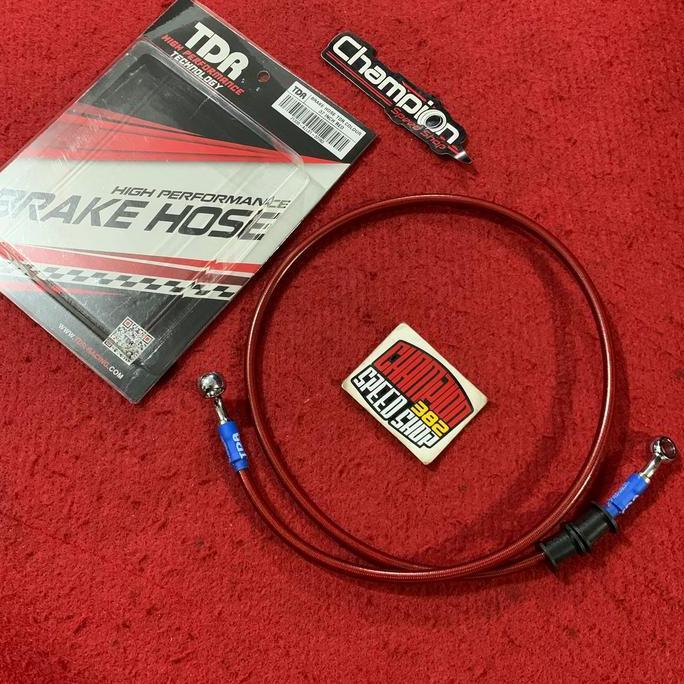 Selang Rem TDR Racing 37inch 93cm Merah Beat Karbu Beat FI Beat ESP