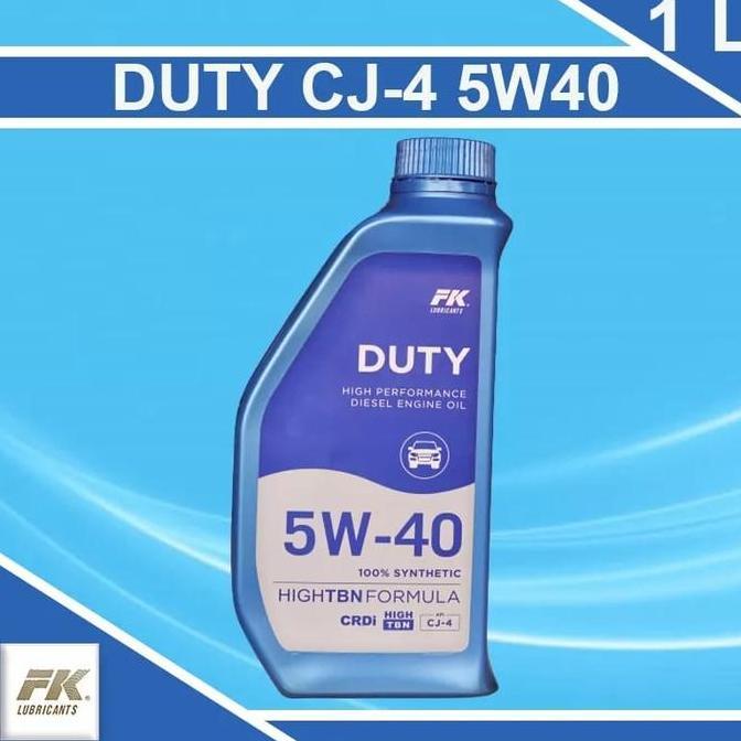 TERLARIS oli, oli fk massimo, oli fk, mobil, diesel, solar, duty cj-4, 5w40 , 1 liter gratis ongkir
