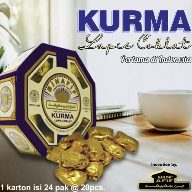 kurma lapis coklat BIN AFIF isi 6