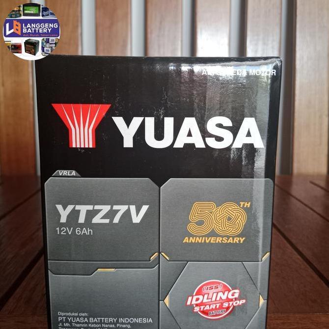 NEW AKI YUASA YTZ7V UNTUK YAMAHA NMAX ORI