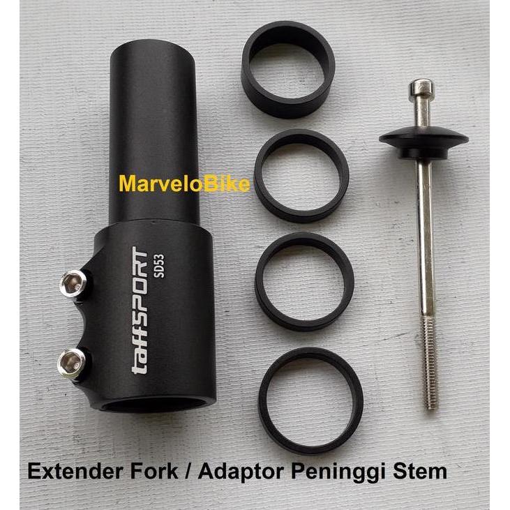 Extender Fork Adaptor Peninggi Stem Sepeda MTB Federal BMX Alloy