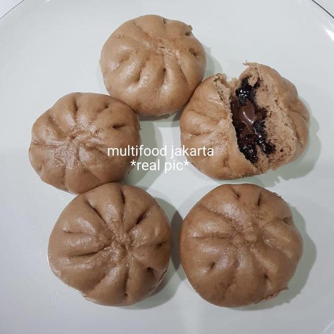 bakpao dimsum coklat / pao frozen dimsum coklat