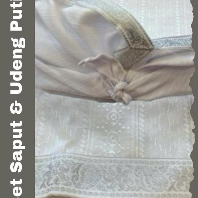 NEW SET UDENG JADI PREMIUM & SAPUT SETENGAH JADI PUTIH PRIA ORI