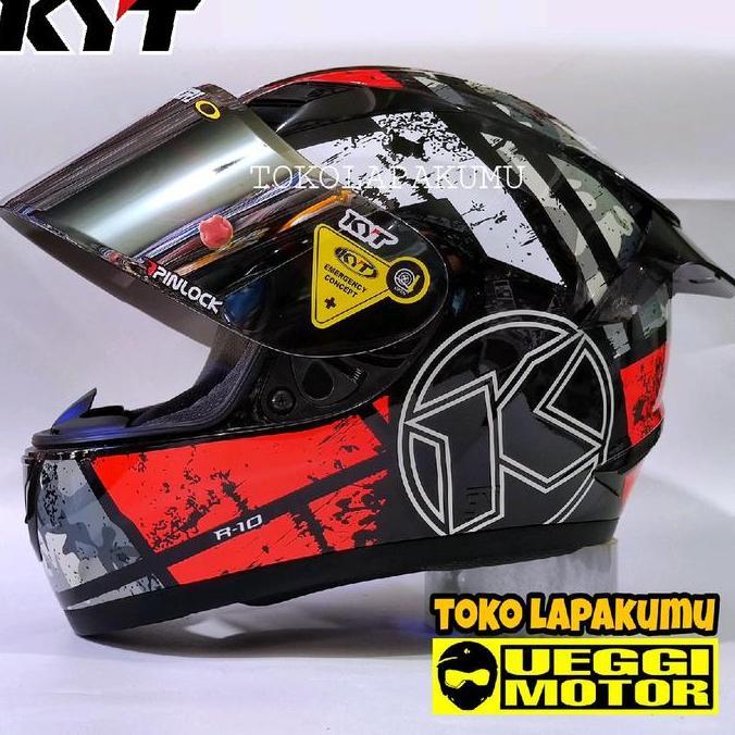 NEW KYT R10 SERI 3 PAKET GANTENG ORI