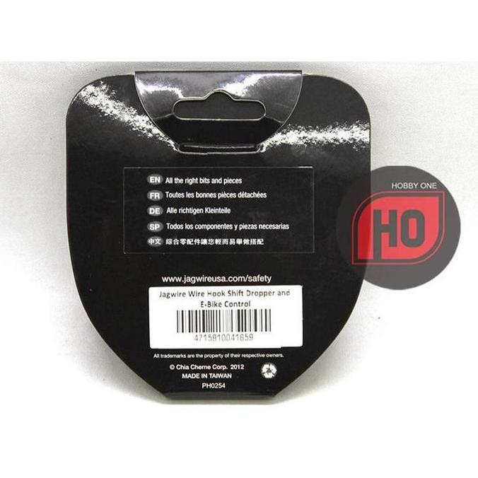 Jagwire Wire Hook Shift Dropper and E-Bike Control Wire - 4.0mm and 4.0mm