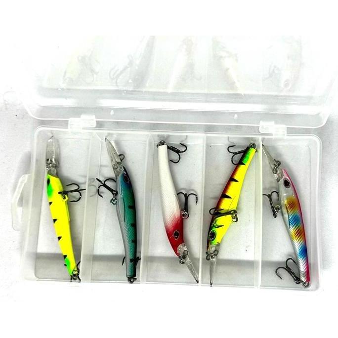 1 Set Umpan Pancing Casting Kodok Dan Ikan