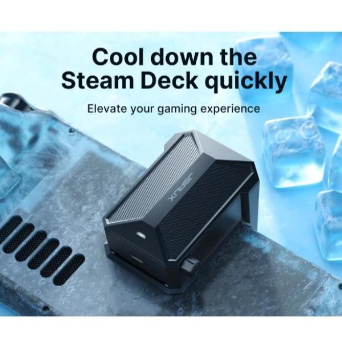 JSAUX GP0200 Cooling External Cooler Fan For Steam Deck OLED LCD murah