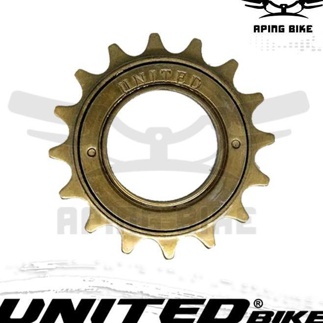 Freewheel United 16T FW-161 Gear Belakang Gir Sepeda BMX Mini MTB Seli