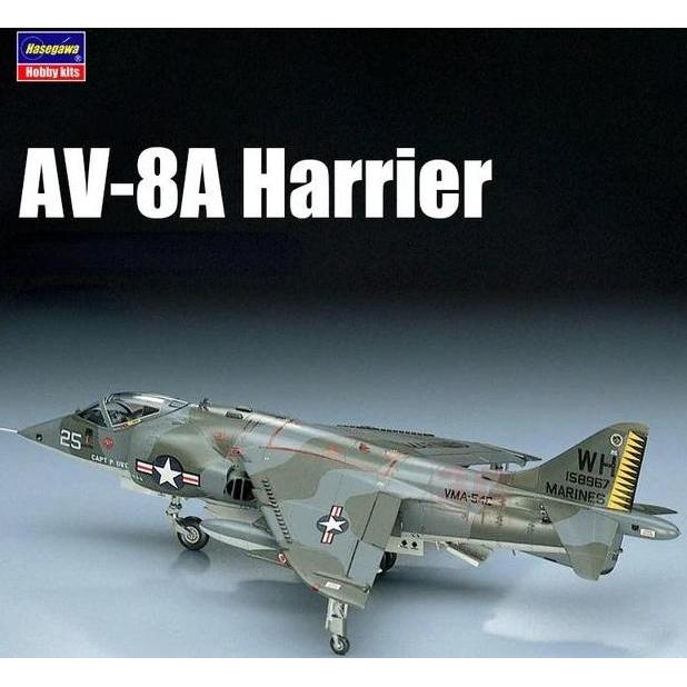 Hasegawa 00240 1/72(B10) US AV-8A Harrier Attacker aircraft