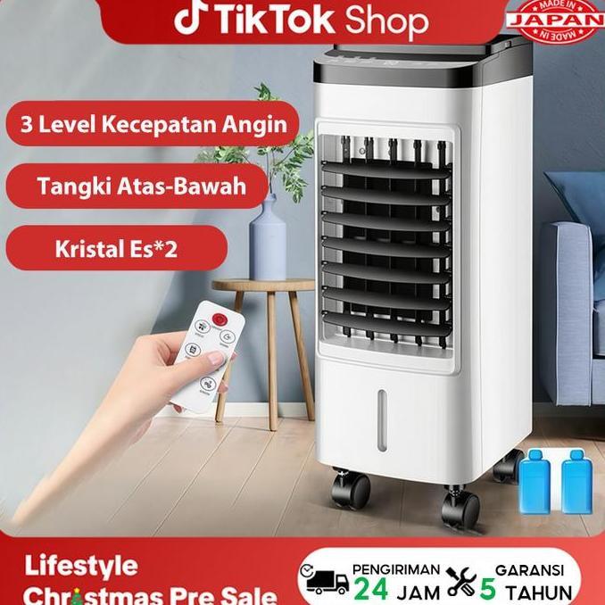 Citaviranah - TIXX Kipas Angin Air Cooler Pendingin Tangki Besar 10L Pendingin Udara Industri Kantor