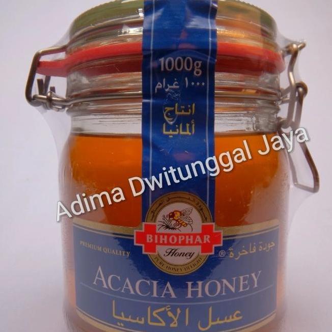 NEW MADU BIHOPAR ACACIA 1 KG / BIHOPHAR ACACIA HONEY 1000 GR ORI