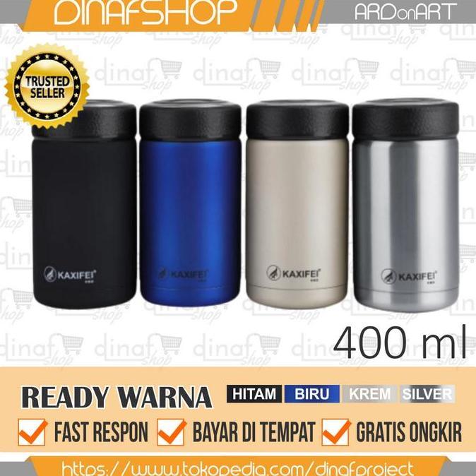NEW TERMOS AIR SUHU PANAS/TERMOS MINI/TERMOS TRAVEL UNTUK KOPI 400 ML B189 ORI