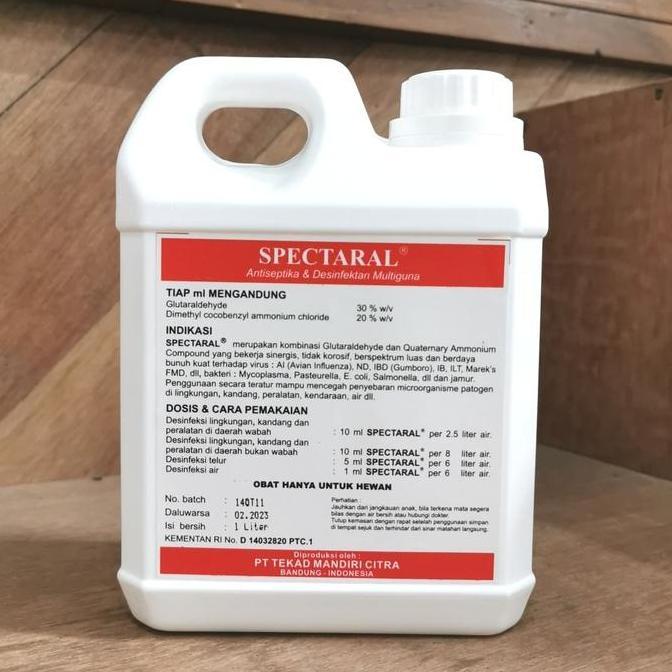 INDRAPABUALAN - SPECTARAL 1 LITER / DISINFEKTAN & ANTISEPTIK MULTIGUNA