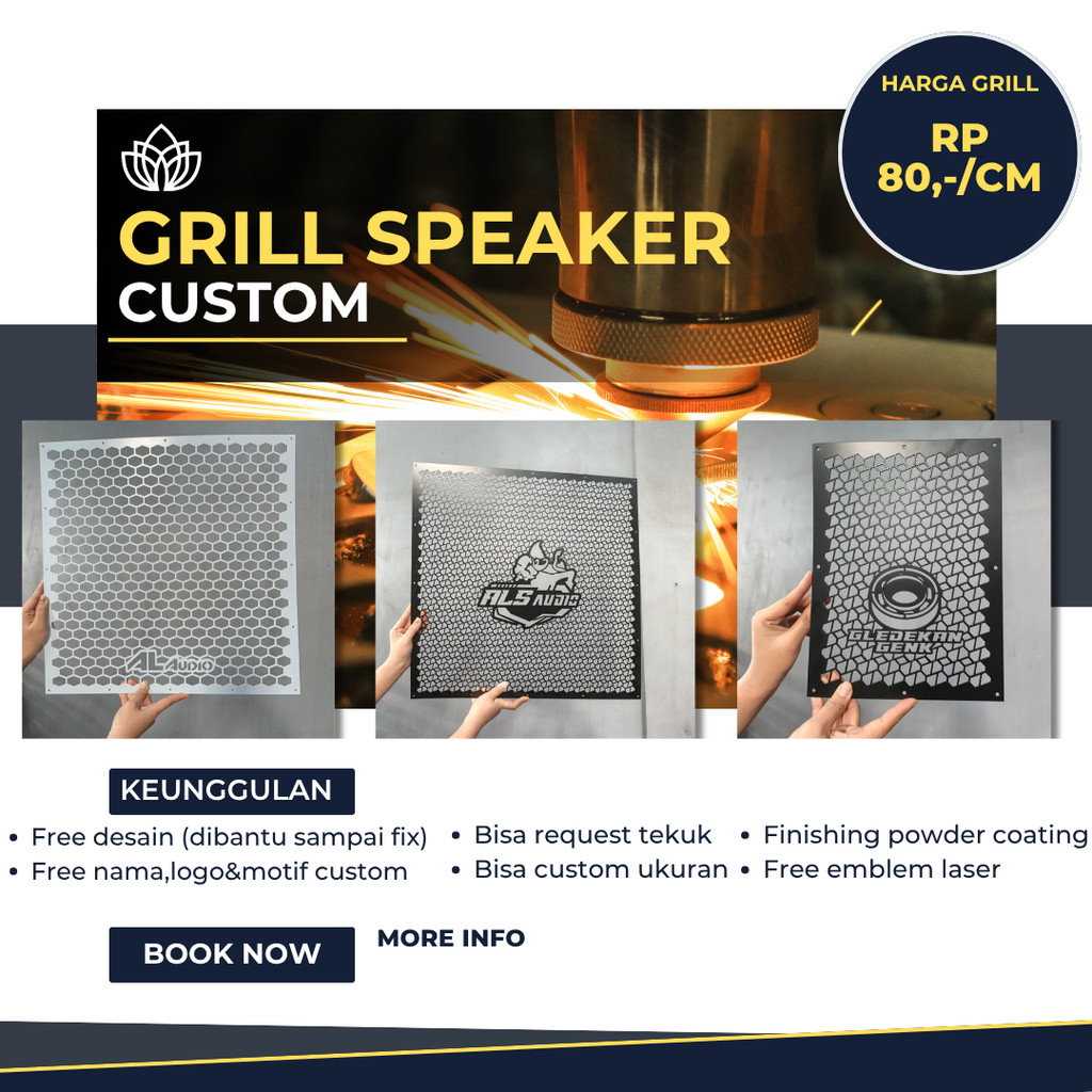 grill speaker custom