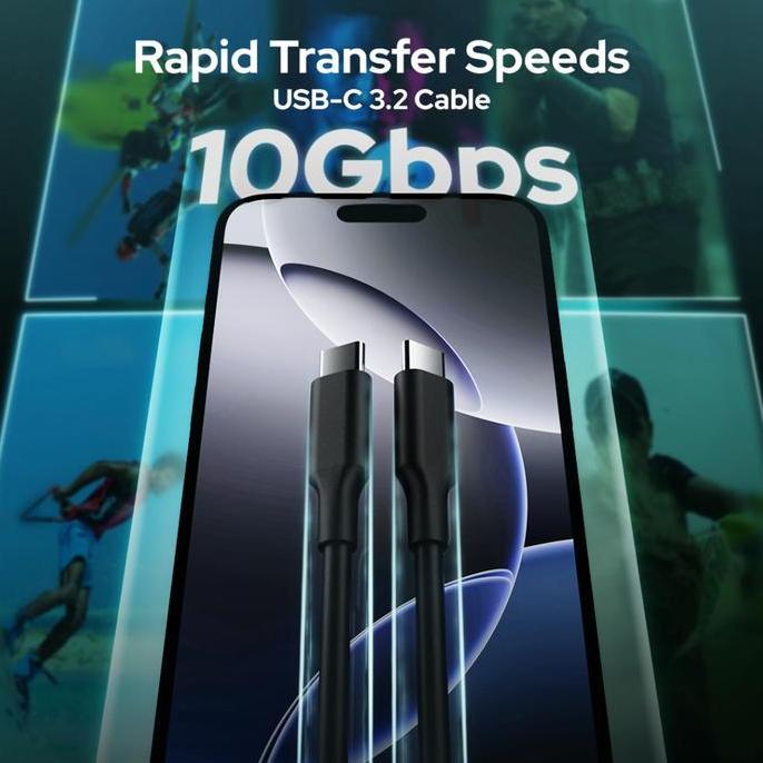 Wurzen- Nodx Kabel Usb-C 3.2 Gen2 10 Gbps (30Cm)