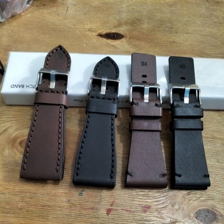Strap Tali Kulit Jam Tangan Diesel Police 28 - 34mm