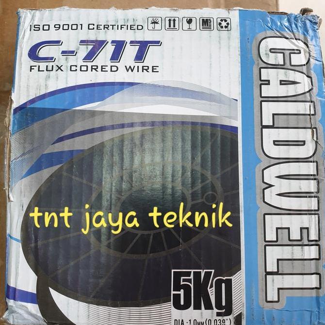 Whyy- Kawat Las Co Flux Core 1Mm Caldwell 5Kg Wire Co Flux Core 1Mm