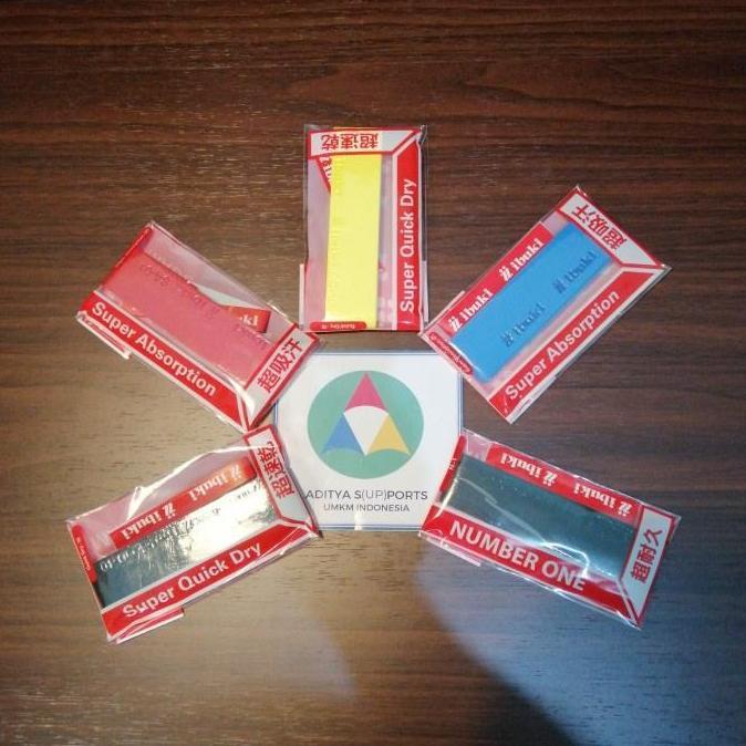 putriangkasapera - grip karet raket badminton tenis ibuki japan