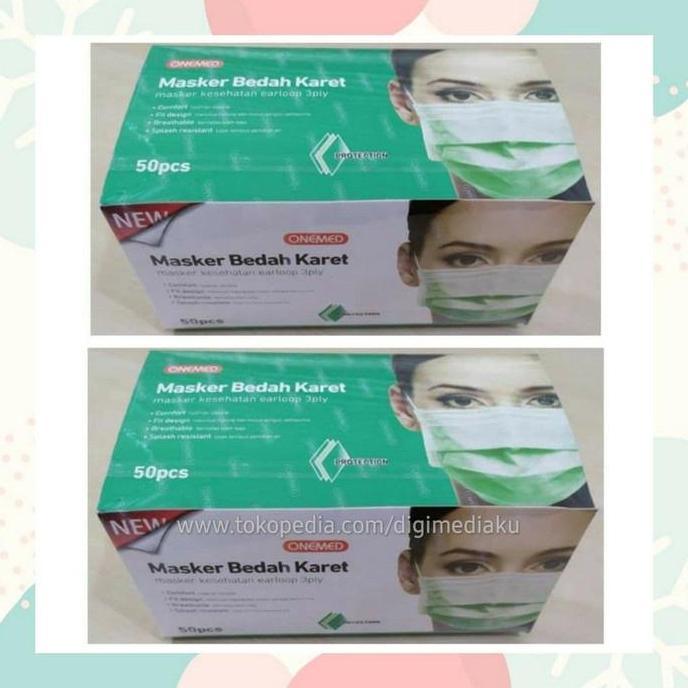 Masker Medis Onemed Earloop | 20 Box Ins Masker Medis Onemed Masker Medis Grosir 1 Karton