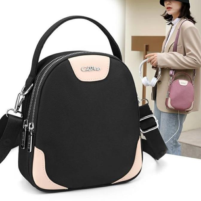 Sale Chibao - Tas Selempang 2In1 Original Chibao 8195 Tas Ransel Wanita Waterproof