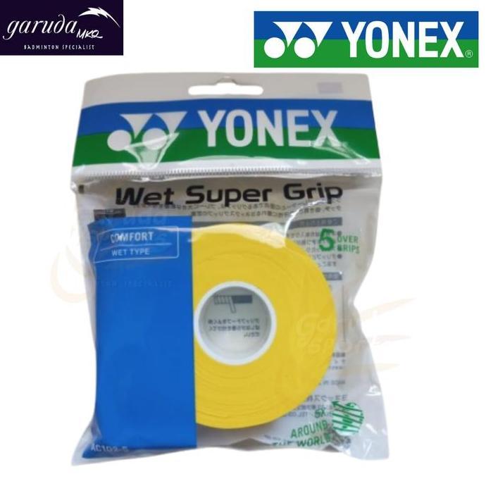 putriangkasapera - grip badminton yonex ac 102 5 refil comfort feel / grip yonex ac 102-5 grip yonex