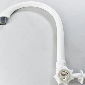 Guidato- Kran Angsa Wastafel Air Cuci Piring Dapur Plastik Pvc Malvin