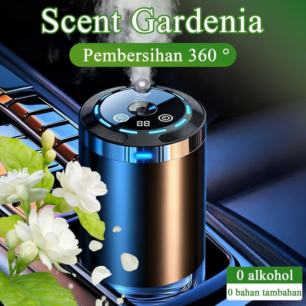 [ Buy 1 get 1 ] Diffuser Aroma Mobil Aroma Gardenia Alami , Ekstrak Tanaman 100%,Wangi Segar & Lembu