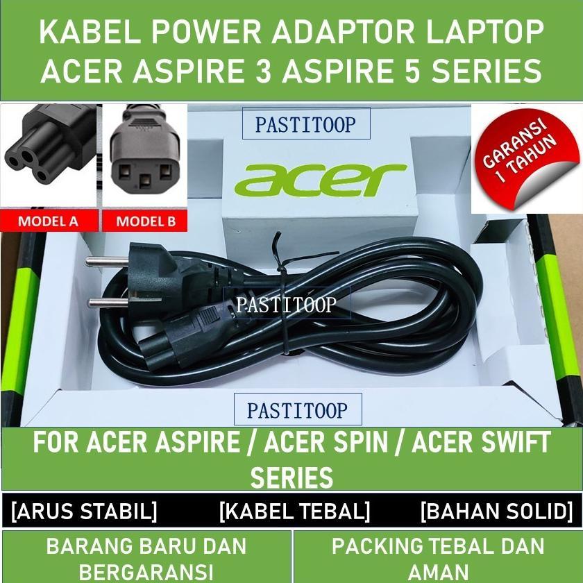 Best Seller Kabel Power Adaptor Laptop Acer Aspire 3 Aspire 5 Original Baru