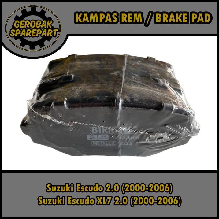 BEST DEAL KAMPAS REM BRAKE PAD DEPAN - SUZUKI ESCUDO 2.0 / ESCUDO XL7 2.0 BIRKENS 