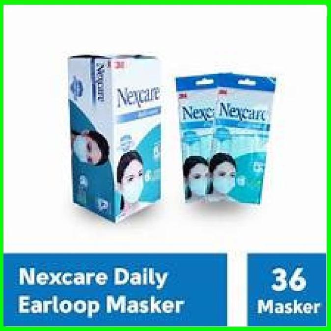 Masker 3M Nexcare Daily Md-20 Earloop Mask Kesehatan Md20