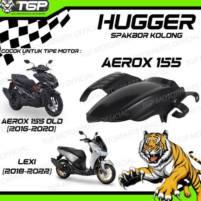 Aksesoris Variasi Hugger Spakbor Kolong Yamaha Aerox Lexi