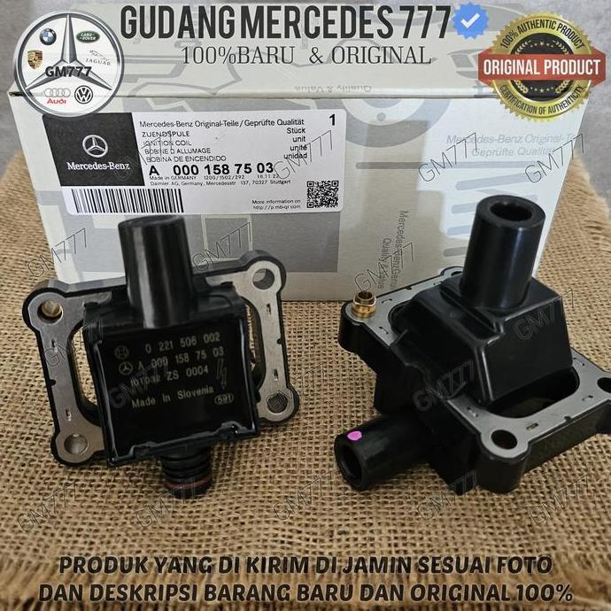 Coil Ignition Mercedes M111 M104 W202 W210 W124 Koil Mercy A0001587503