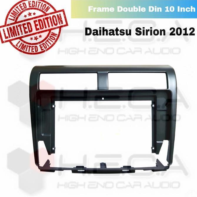 Frame 10 Inch SIRION 2012 Double Din Head Unit Android Tape Mobil 10"