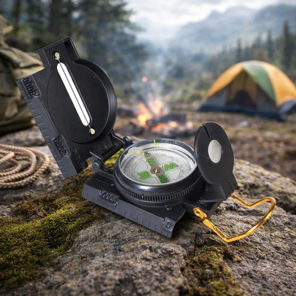 Kompas Prisma Navigasi Outdoor Survival FORFAR