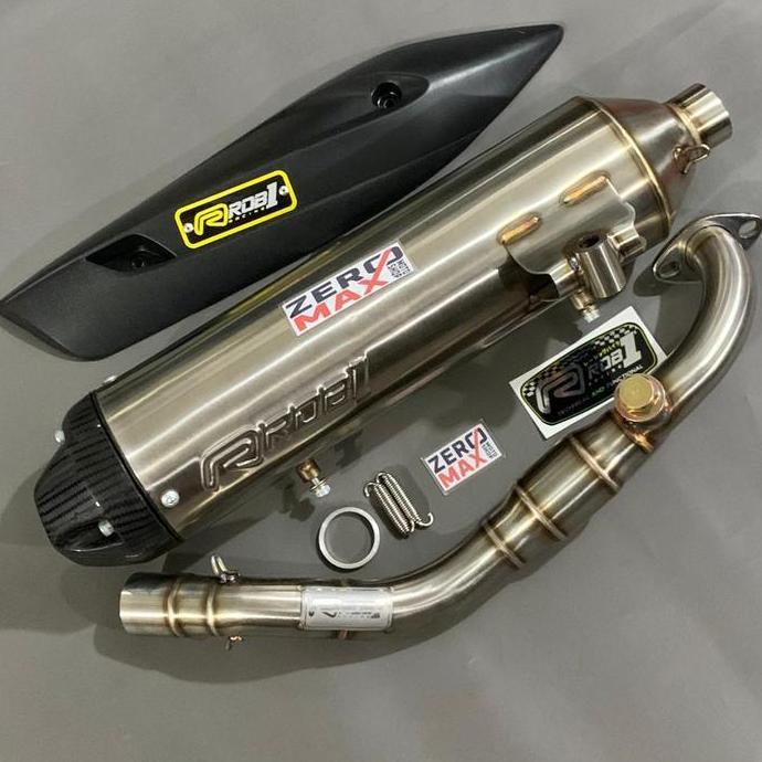 Knalpot ROB1 Standar Racing Megabomb Cup V BORE UP Yamaha NMAX Old
