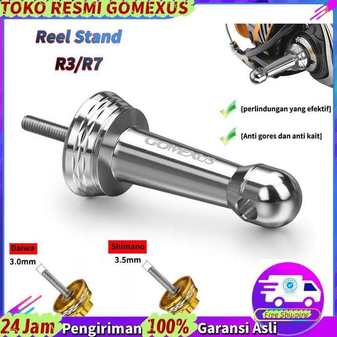 Procedere- Gomexus Stand Pelindung Reel Tipe Lock Untuk Shimano Daiwa Abu Revors Lt 1000-5000 R3