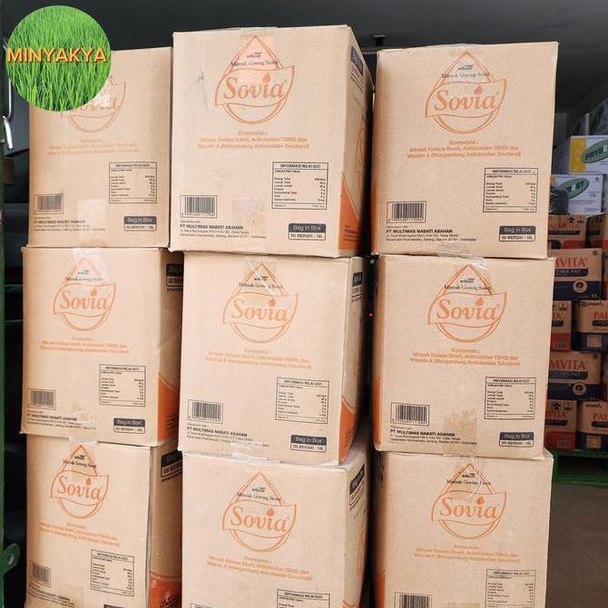 Minyak Goreng Sovia Bib 18 Liter