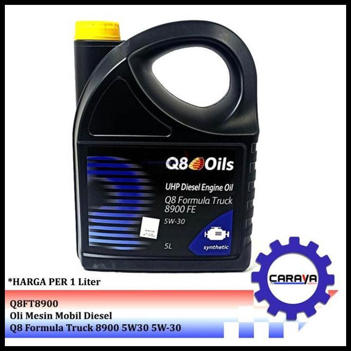 HOT DEAL OLI MESIN MOBIL DIESEL Q8 FORMULA TRUCK 8900 5W30 5W-30 
