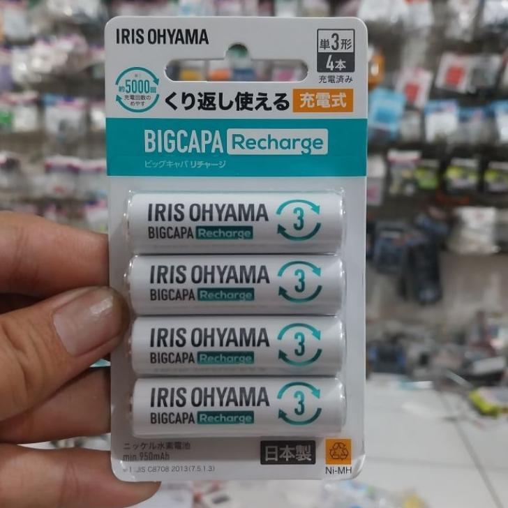 Iris Ohyama Battery 950Mah Ni-Mh / Batre Mini 4Wd Iris Ohyama Japan