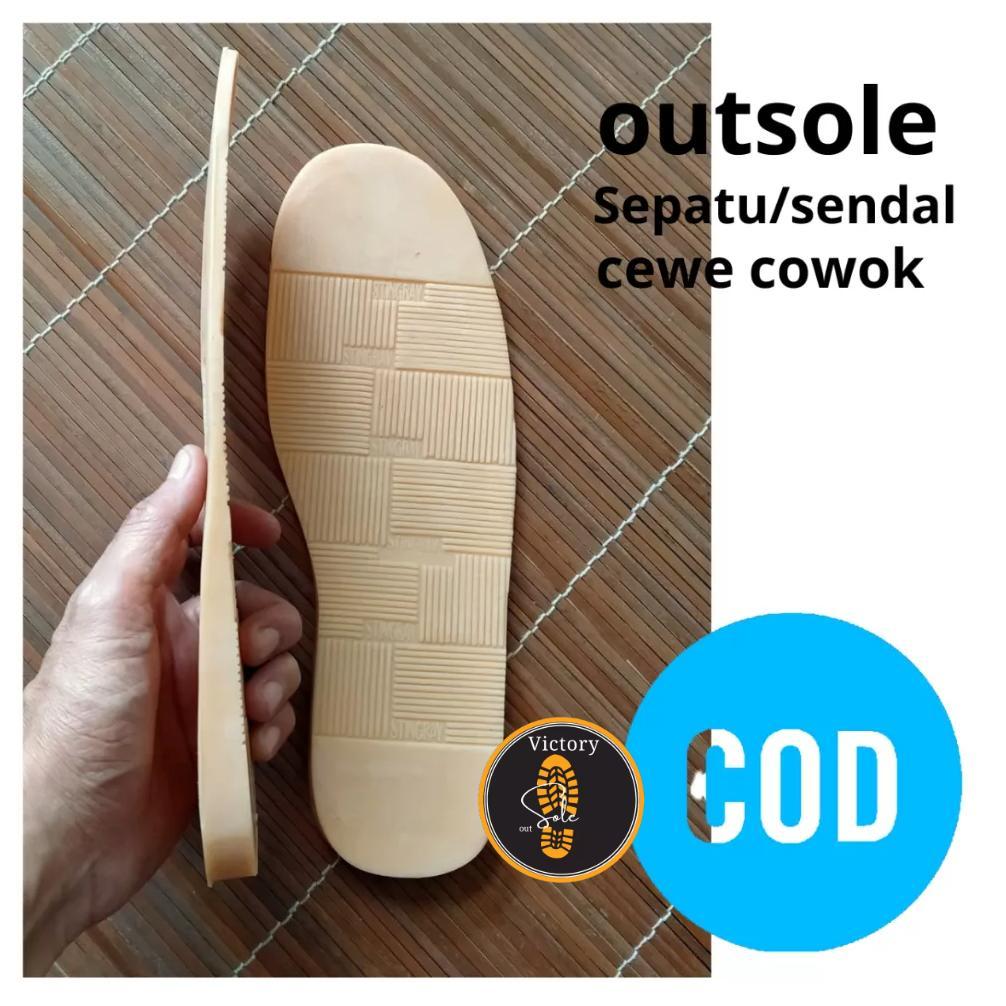 VELRYAMARKET OUTSOL KARET SOL SEPATU PRIA ALAS SEPATU SEPATU KARET ASLI BERKUALITAS