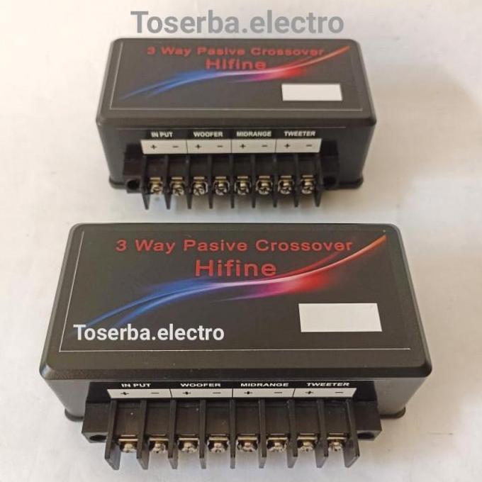 Pasive Crossover 3way Hifine Pasif Audio Mobil