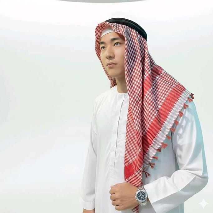 Rotazione- Igal Sorban / Pengikat Sorban Di Kepala / Igal Sorban Arab / Igal Dewasa / Igal Anak / Ig