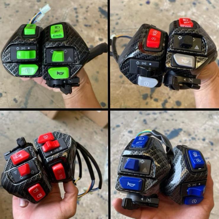 Saklar Set Kiri Kanan Vietnam Hazard Plus Hazard Mio J Mio Sporty Mio M3 Mio Soul Aerox Jup Z Mx Uni