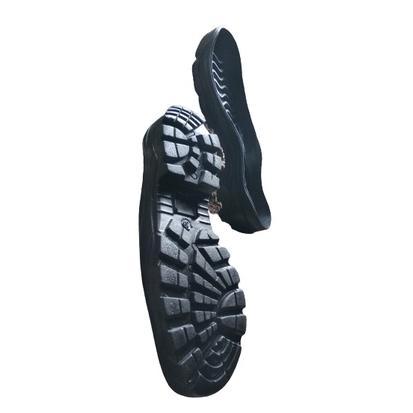 VELRYAMARKET SOL SEPATU PDL SAFETY HITAM BAHAN KARET MENTAH PREMIUM