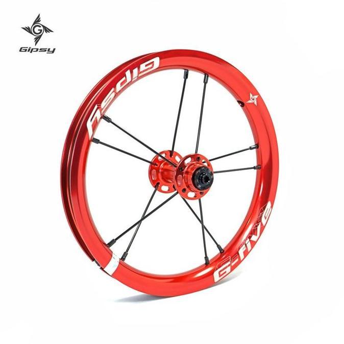 GIPSY G-FIVE Push Balance Bike 12" Wheel Set - Sepeda Anak - RED