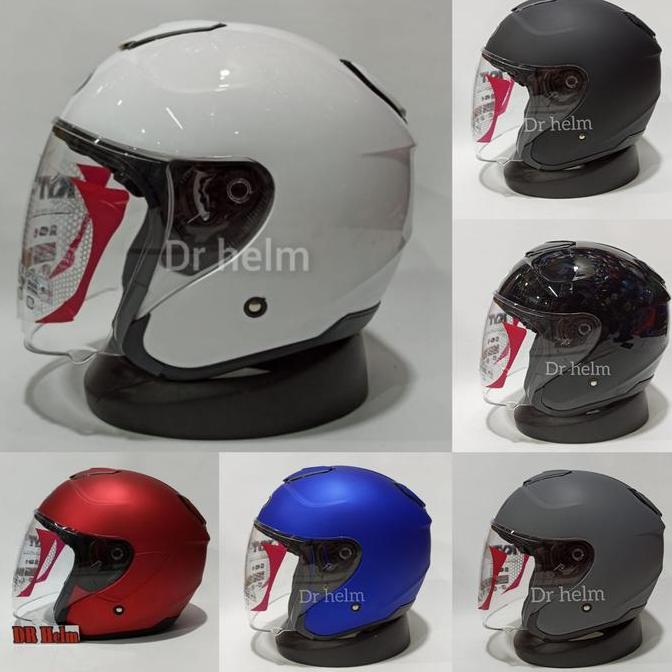 NEW HELM KYT KYOTO R SOLID ORIGINAL ORI